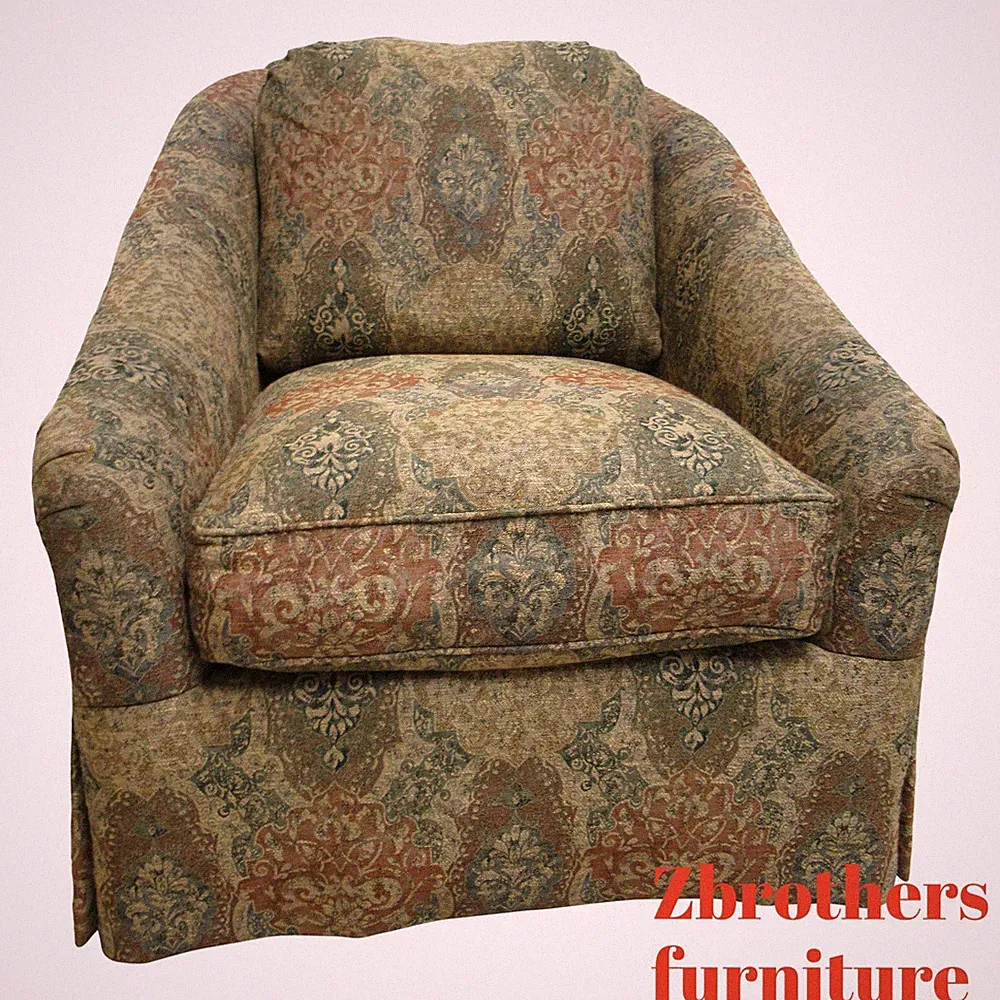 Custom Bob Machie Clayton Marcus Art Deco Style Club Lounge Chair Livingroom