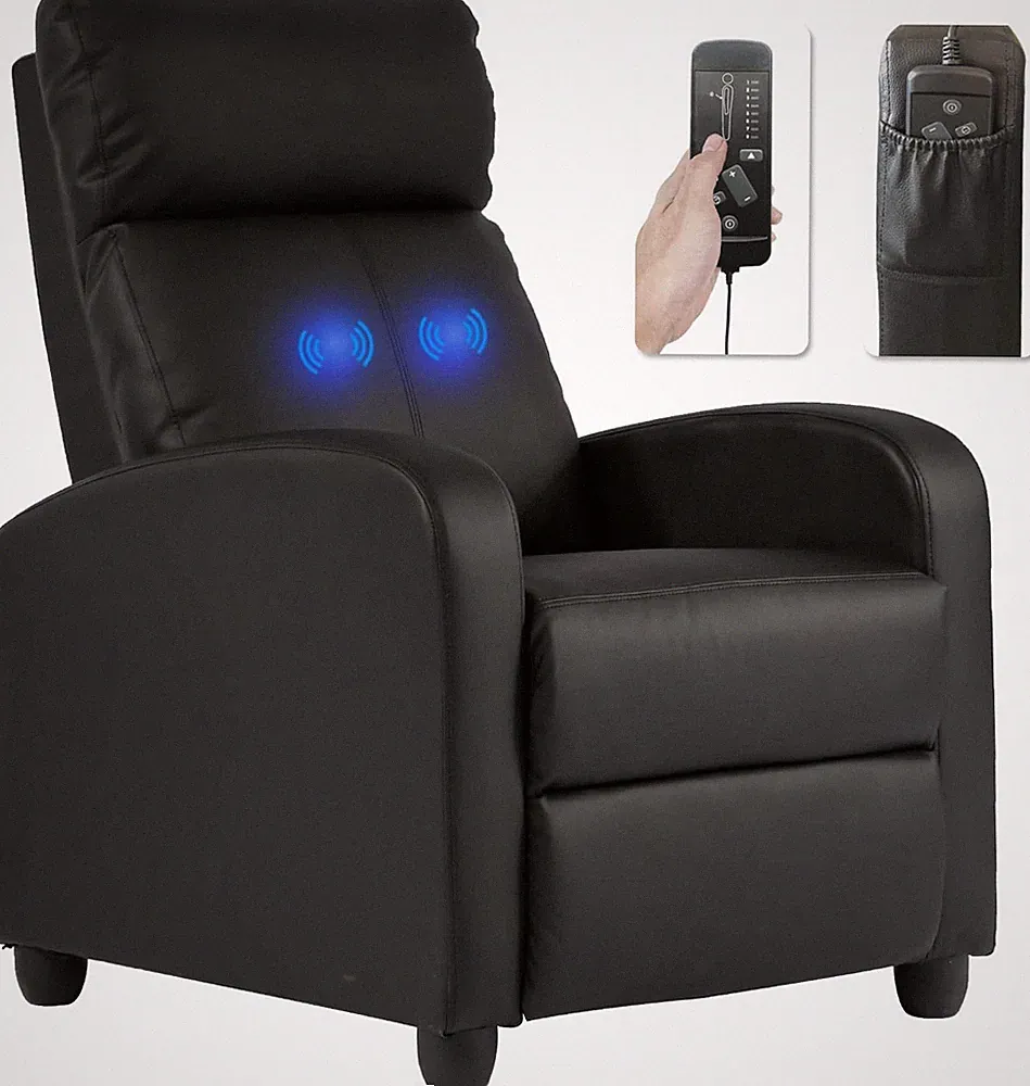 Recliner Chair for Living Room Massage Recliner Sofa Reading Chair Winback Sing