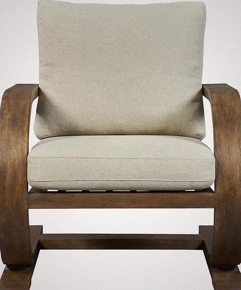 Stylish Bedrich Accent Chair - 34" Tall, 30" Wide for Any Room